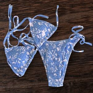 VOLAFA Women's Triangle Bikini Set